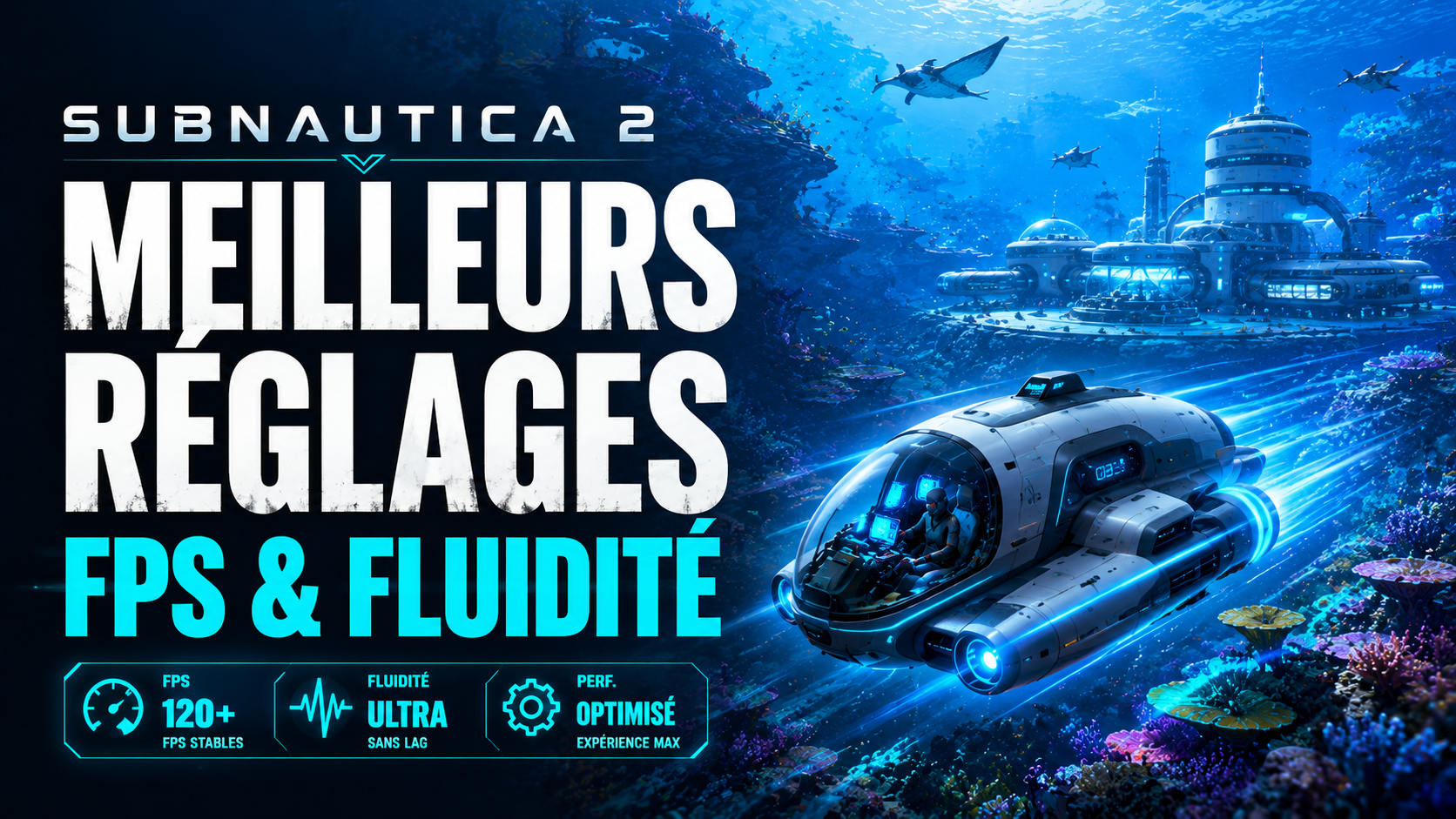 Subnautica 2 FPS bas : meilleurs réglages pour gagner en performance