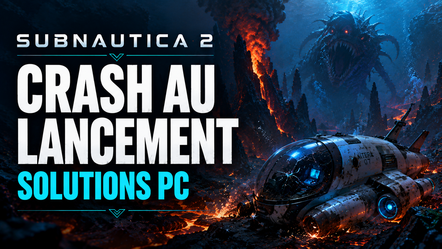 Subnautica 2 crash au lancement : solutions PC à tester