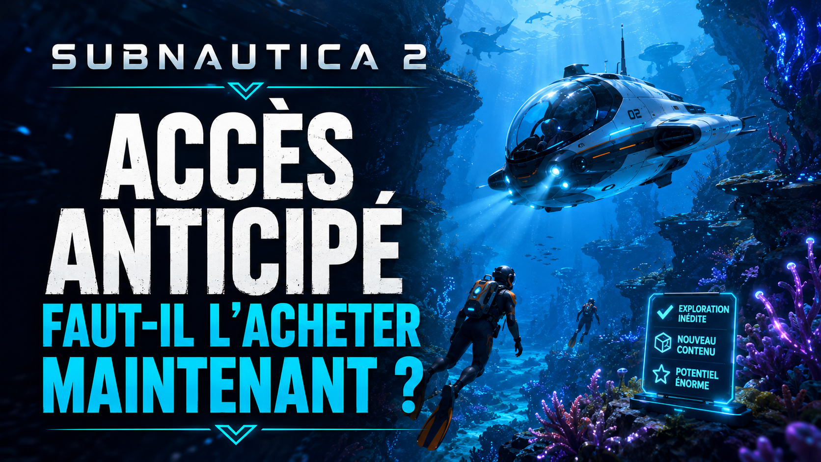 Subnautica 2 accès anticipé : faut-il l’acheter maintenant ?
