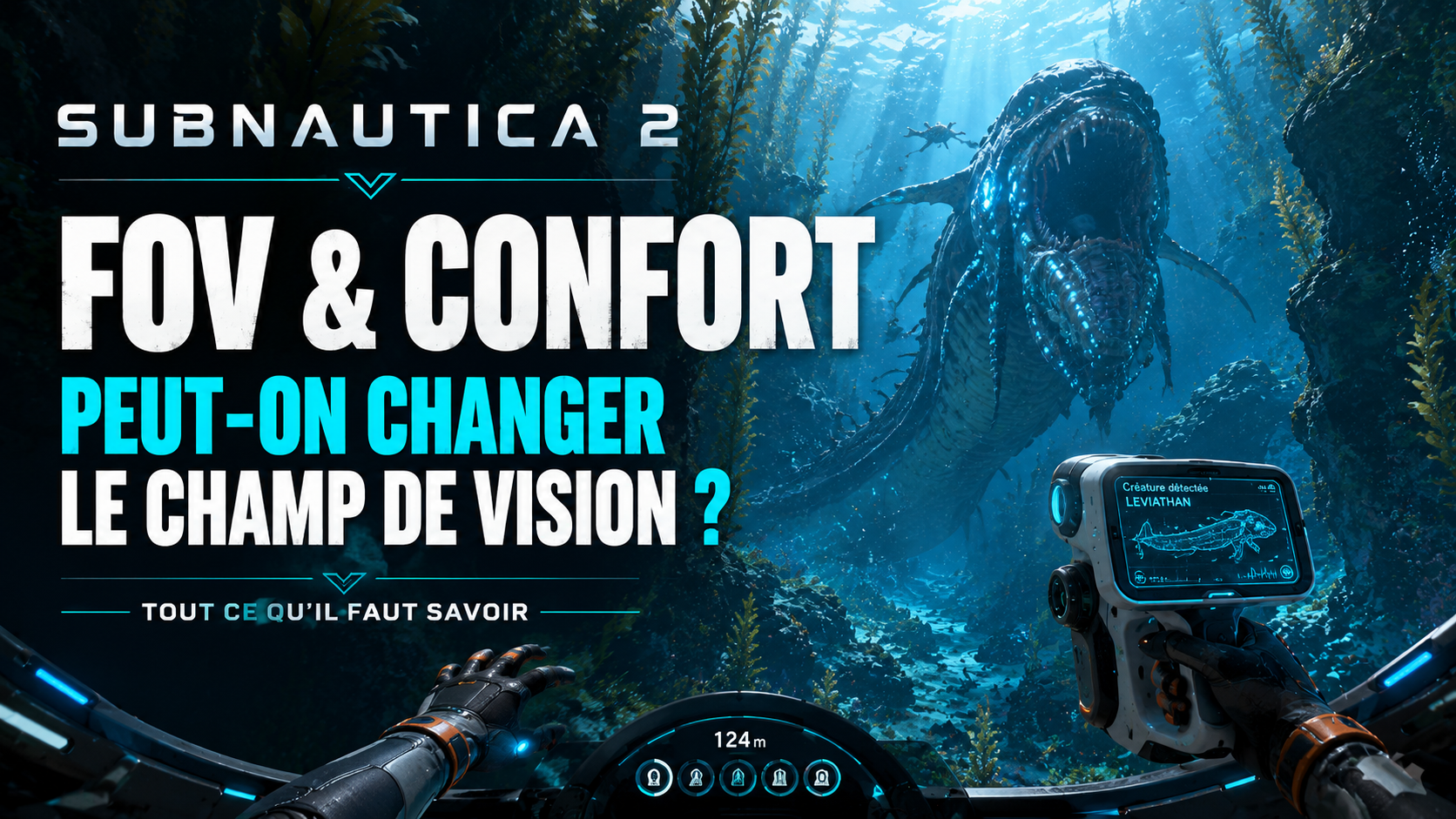 Subnautica 2 FOV : peut-on changer le champ de vision ?