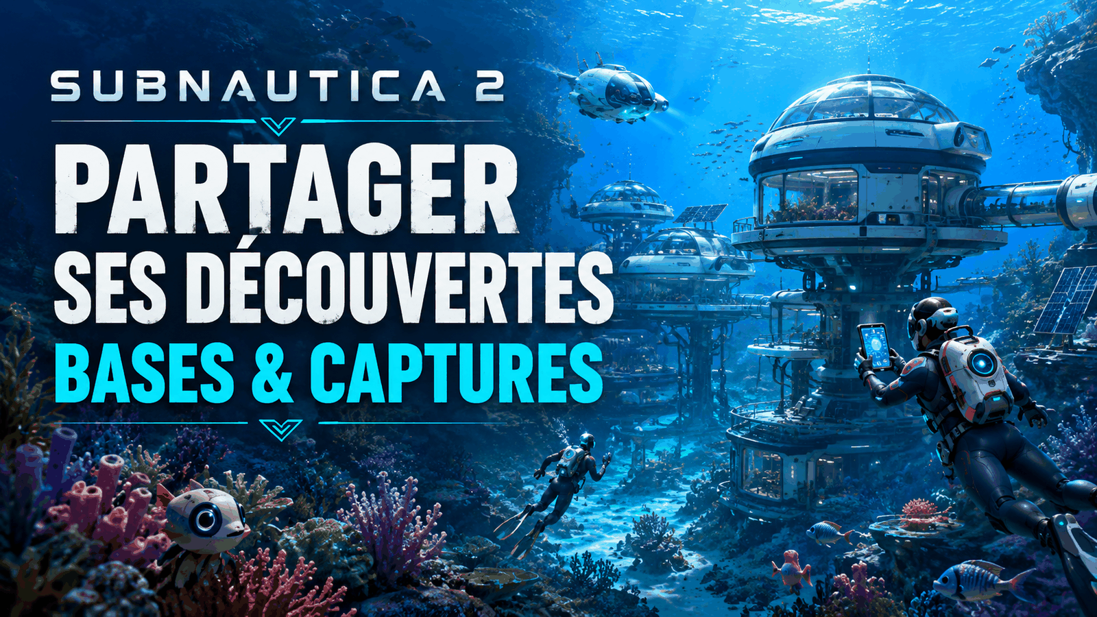 Subnautica 2 : où partager ses découvertes, bases et captures ?